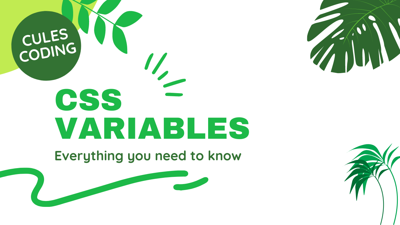 Custom properties (sometimes referred to as CSS variables or cascading variables) are entities defined by CSS authors that contain specific values to be reused throughout a document.